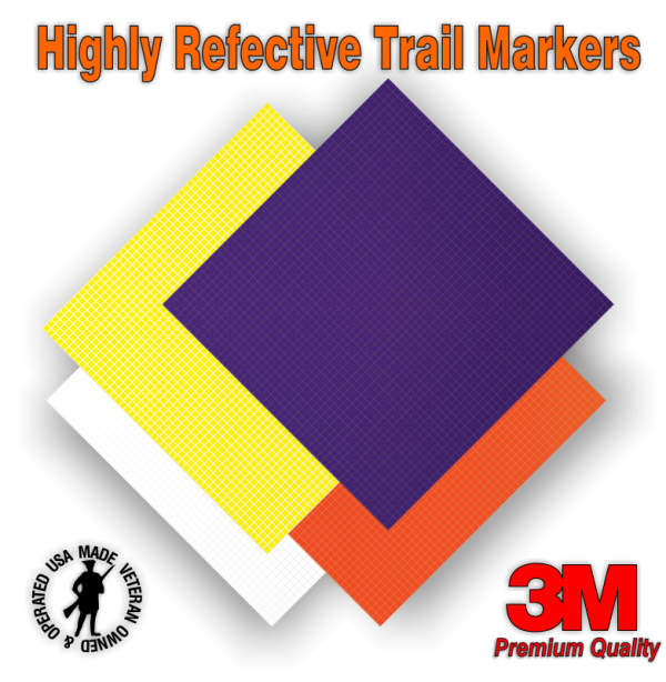 Reflective Aluminum Trail Markers