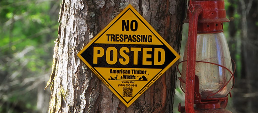 No Trespassing Signs